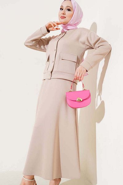 İKLİM LİFE Skirted Double Suit
