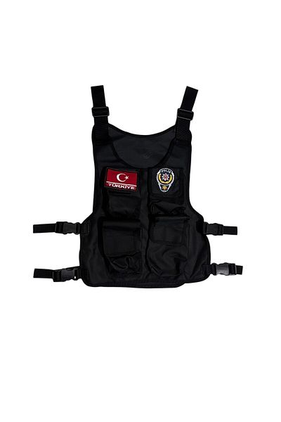 Muraty Black Children's Offensive Vest