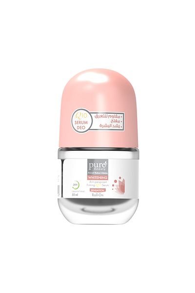 PURE BEAUTY Whitening Anti Perspirant Firming Q10 Serum Roll On Sensation 50 Ml