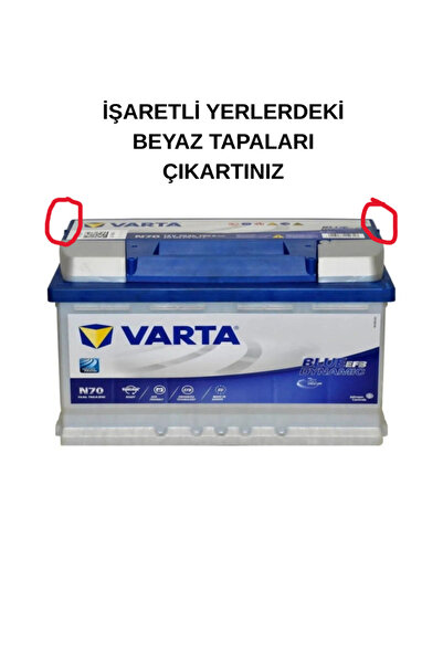 Varta Blue Dynamic E43 12 Volt 72 Amper Akü
