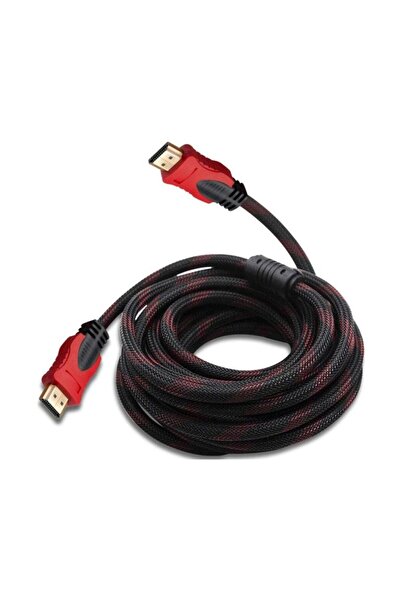 Genel Markalar 3 METRE ÖRGÜLÜ 1080P HDMI KABLO TV BİLGİSAYAR UYDU PROJEKSİYON...