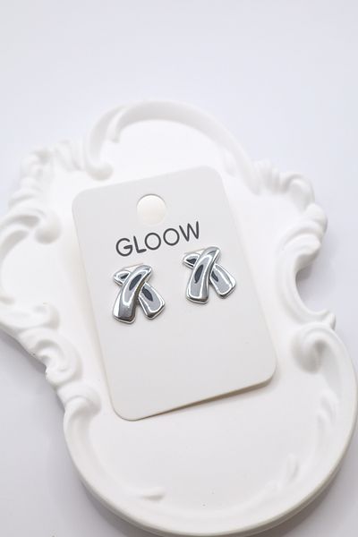 DEMOKAN Women's Earrings Flat Plate Cross Model 2cm Earrings