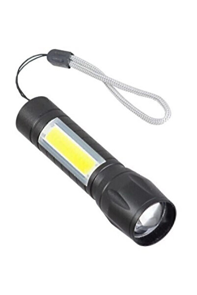 Cata Yeni Orion Flaşörlü El Feneri Şarjlı Çok Fonksiyonlu El Feneri 8024