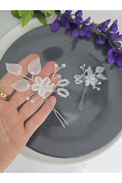 YÜSRAKSESUAR Gelin Tokası Yapraklı Toka Çiçekli Toka