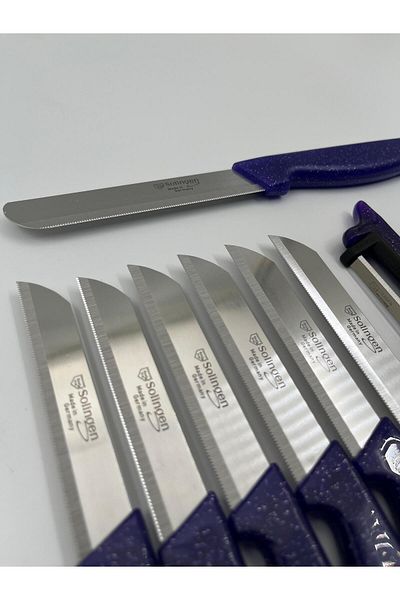 HerkeseUygun Solingen 9 Pcs Dowry Kit Set of Knives and Peelers