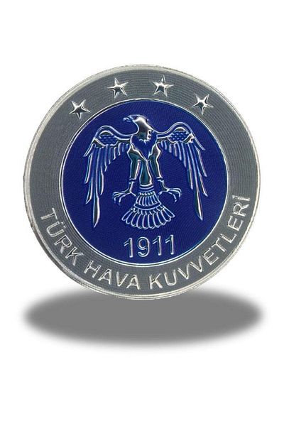 SINGLE SWORD Patch-uri din plastic cu velcro, 9,5 cm, forțele aeriene turcești