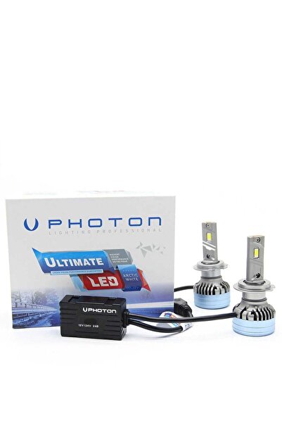 Photon ULTİMATE HB3 9005 12-24V ARCTİC WHITE +5 PLUS LED HEADLIGHT