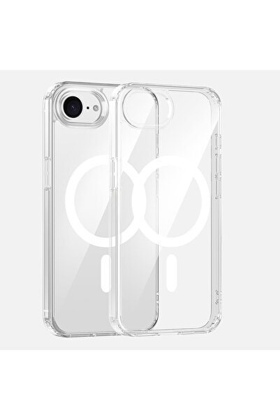 Evax (MAGSAFE) Iphone 16e (2025) Uyumlu MagSafe Wireless Özellikli Şeffaf Kılıf