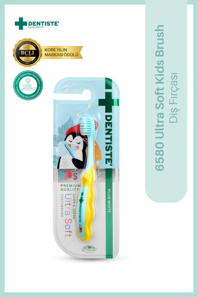 Dentiste Kıds Toothbrush Sarı - Mavi
