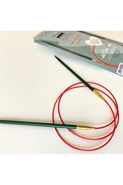 ADDİ Addi Misinalı Şiş 80 Cm Misinalı Şiş Yılbaşı Tasarımlı Özel seri 4 Mm