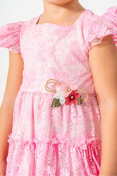 DFN Layers Skirt Lace Birthday/Party/Special Occasion Dress