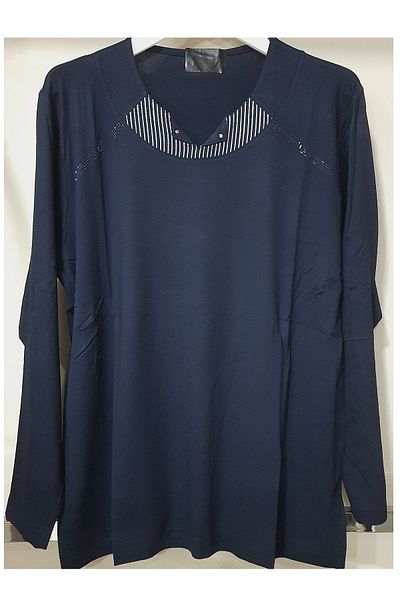N.Y.YILDIZ Star Super New Season Model Large Medium Size Mother Single Jersey Flexible 1St Class Combed Bluz