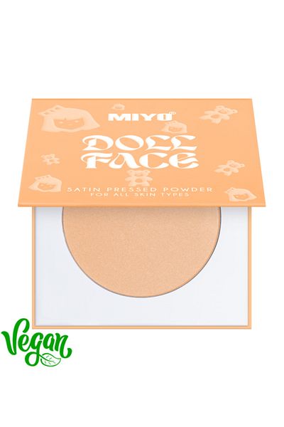 Miyo Doll Face Satin Compact Powder - No-3