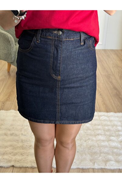 İkra Denim Skirt
