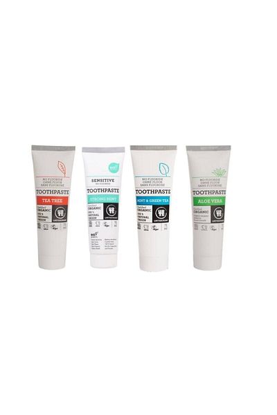 Urtekram Economical Set of 4 - Organic Fluoride Free Toothpaste 4 X 75ml
