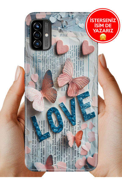 Reeder P13 Blue Max Pro Lite 2022 Kılıf Desenli Baskılı Lens Korumalı Silikon...