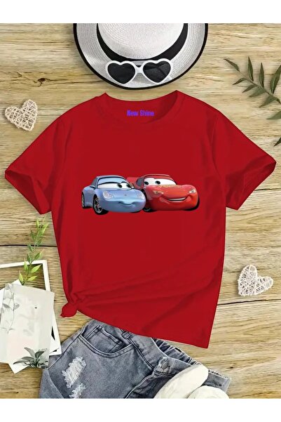 New Shine 1 تي شيرت هدية عند شراء 6 أو أكثر في السلة - تي شيرت ماكوين وسالي ل...