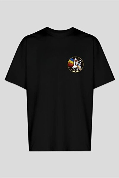 dwnwear Nasa Štampano Oversize Unisex T-shirt