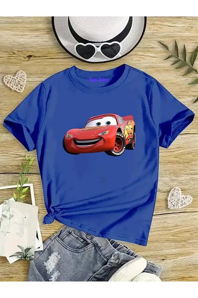 New Shine 1 tricou este un cadou pentru achiziții de 6 și mai sus în coș - Tricou pentru copii Mcqueen Oversize