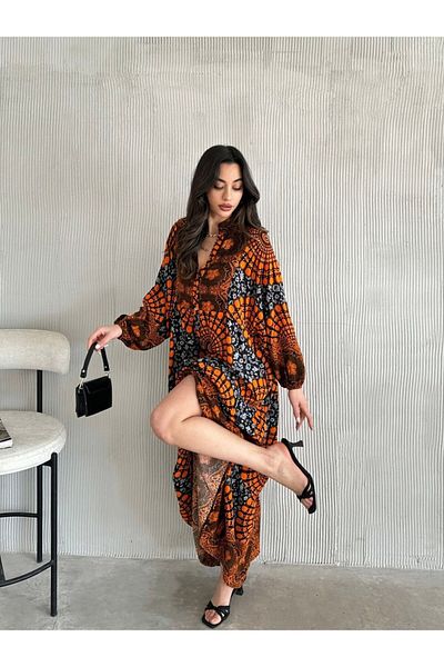 gmbutikk Patterned Maxi Dress
