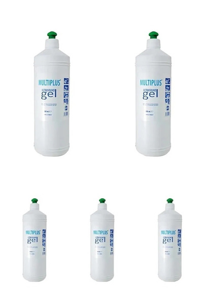 ayliz plast&ambalaj Ultrason Jeli Ekg ve Epilasyon Jeli 1000 ML 5 Adet
