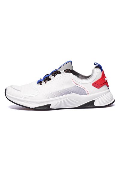 hummel Oyster Uw White-Red Unisex Sneaker 900692 -9134