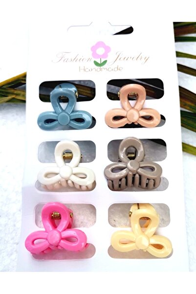 Monalisa Home مشبك ملتوي صغير ملون فاخر