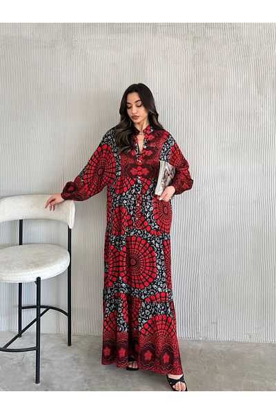 gmbutikk Patterned Maxi Dress