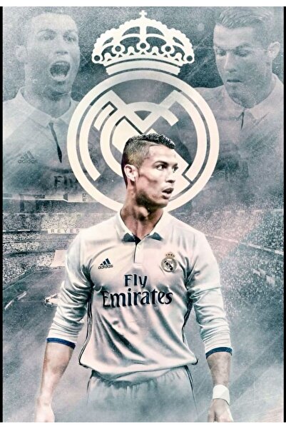 Sticksy Cristiano Ronaldo 33x48 Poster Duvar Posteri - Kağıt Afiş HD Baskı
