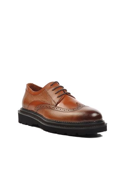 AYAKMOD Ανδρικά παπούτσια casual Premium 110 M Tan από γνήσιο δέρμα