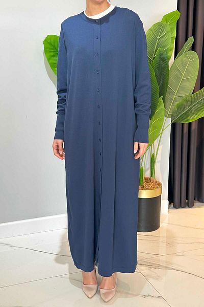 Missemramiss Navy Blue Strano Specialle Cardigan 4715