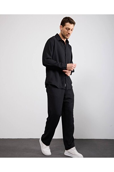 Growing Star Rahat Mevsimlik Keten Gömlek