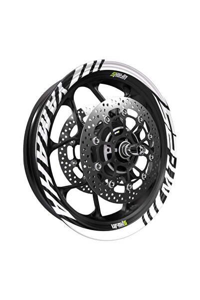 habune Yamaha MT-25 Uyumlu Jant Şeridi – Beyaz