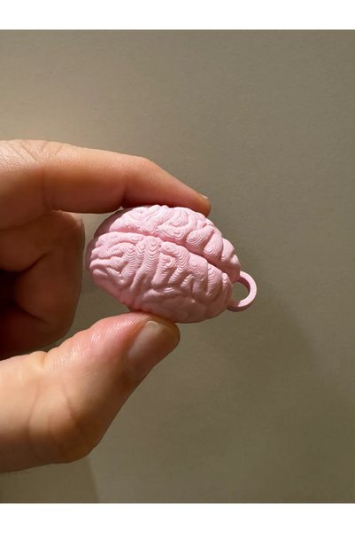 Generic Brand Brain Keychain