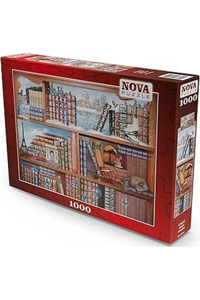 Mu Art Nova Puzzle 1000 Pieces Magic Books