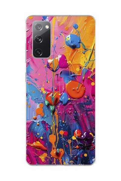Dali Design Transparent Case Compatible with Samsung Galaxy S20 Fe Graffiti 3...