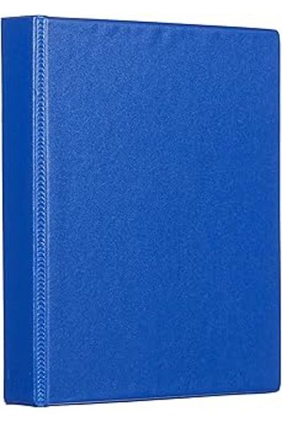 Mu Art Ahşap 2K 218M.A Folder/File A5 Plastic Index/Cari Account 3 cm Back 2 Rings D Mechanism in Box 12 Units