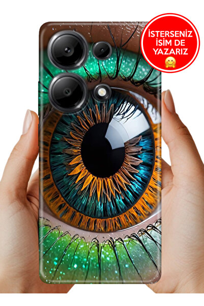 Cekuonline Xiaomi Redmi Note 13 Pro 4g Uyumlu Kılıf Desenli Baskılı Lens Koru...
