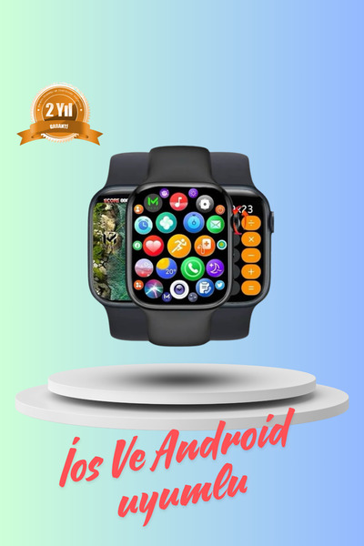 HEPSİCEPTE iOS ve Android Uyumlu Yeni Seri Tİ5 Smartwatch – Adımsayar, Nabız ...
