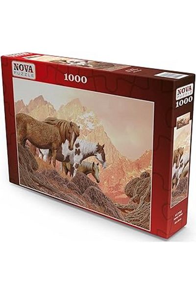 Hepta Collection Nova Puzzle 1000 Pieces - Wild Horses