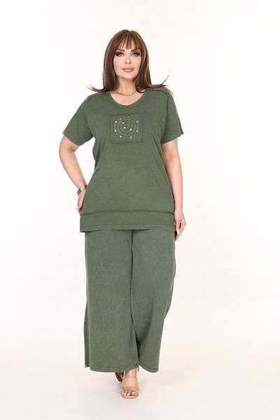 özle fashion Modern Large Size Suit with Embroidery Detail on the Front
