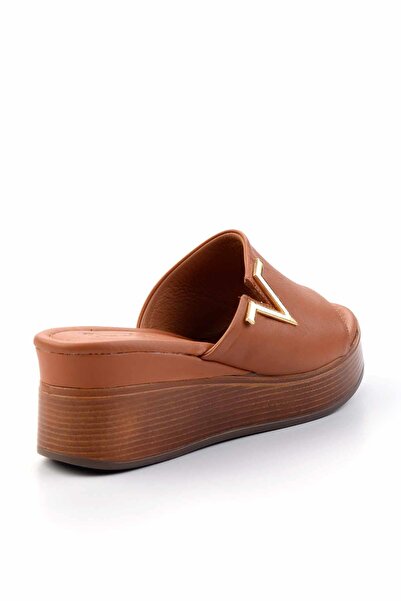 Bambi Taba Hakiki Deri Kadın Terlik K04826053303