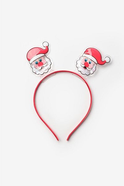Le Mabelle Red Double Santa Claus Girl's Crown