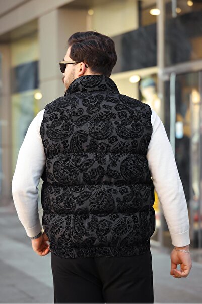 MODAEMAS ЧОЛОВІЧИЙ НАДУВНИЙ ЖИЛЕТ З ФЛОКОВИМ ПРИНТОМ