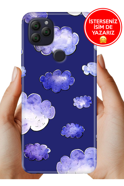 General Mobile GM 22 - GM 22S G312 Kılıf Desenli Baskılı Kamera Korumalı Sili...