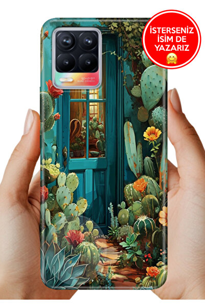 realme 8 / 8 Pro Kılıf Uv Baskı Temalı Silikon Arizona Texas