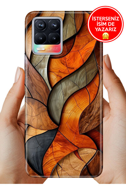 realme 8 / 8 Pro Kılıf Desenli Rubber Kamera Korumalı Silikon Polaz