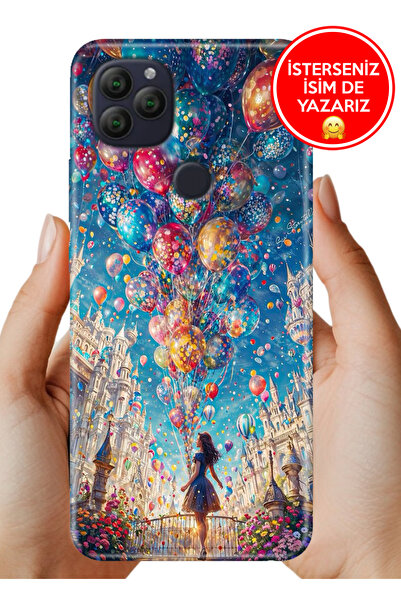 General Mobile GM 22 - GM 22S G312 Kılıf Desenli Baskılı Kamera Korumalı Sili...