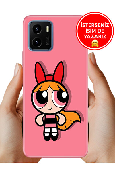 Cekuonline Vivo Y15s Uyumlu Kılıf Desenli Rubber Kamera Korumalı Silikon Powe...