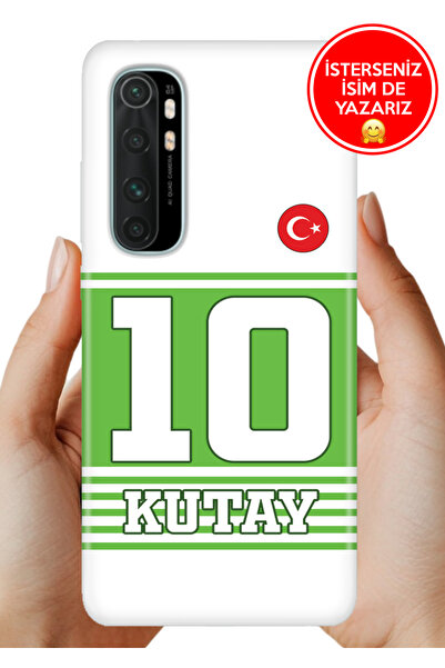 Cekuonline Xiaomi Mi Note 10 Lite Kılıf Kişiye Özel İsim Yazılı Forma Tasarım...